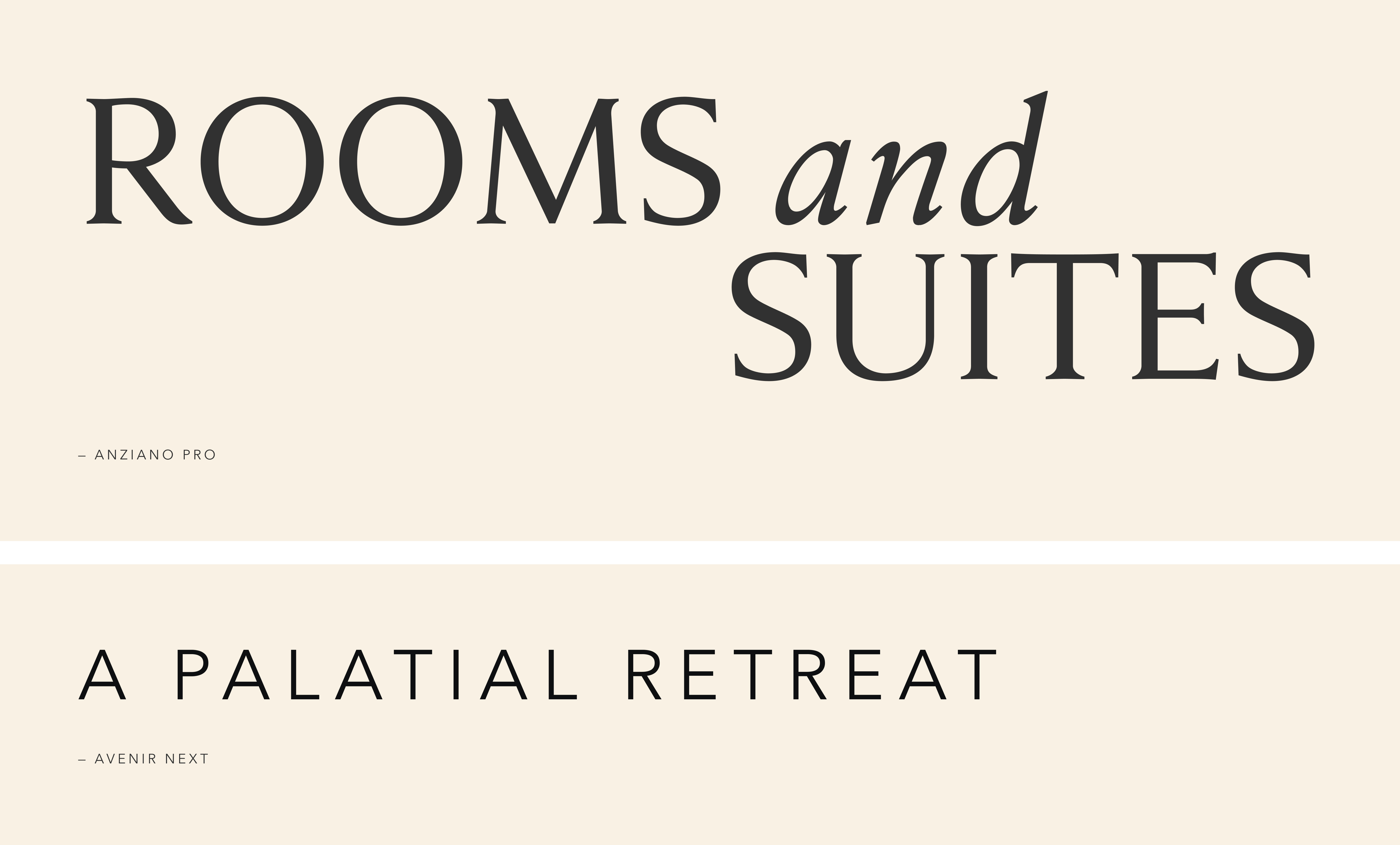 Calamigos Brand Typography